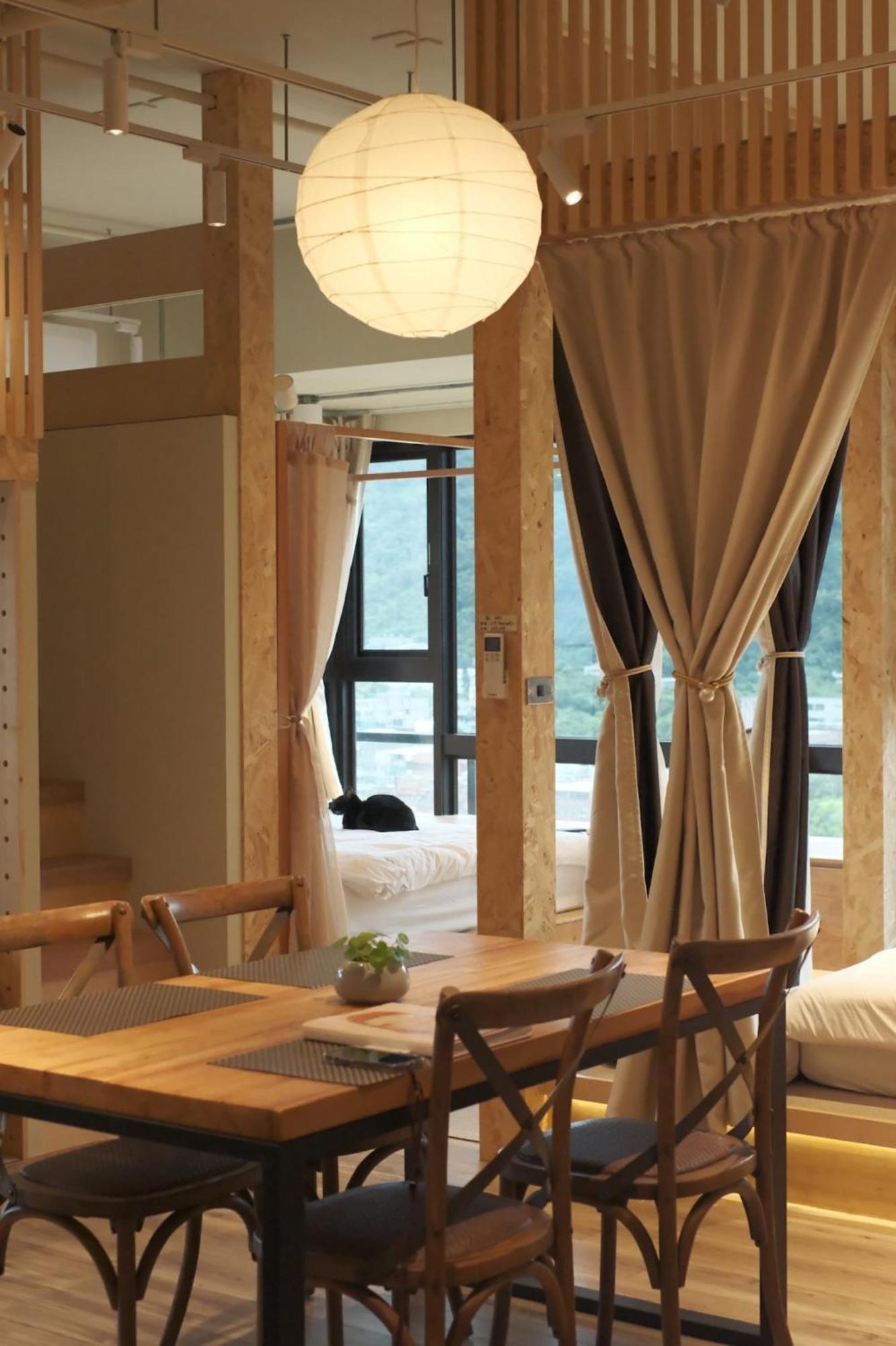Toucheng Happyhouse頭城黑皮家 附早餐 Lejlighed Eksteriør billede